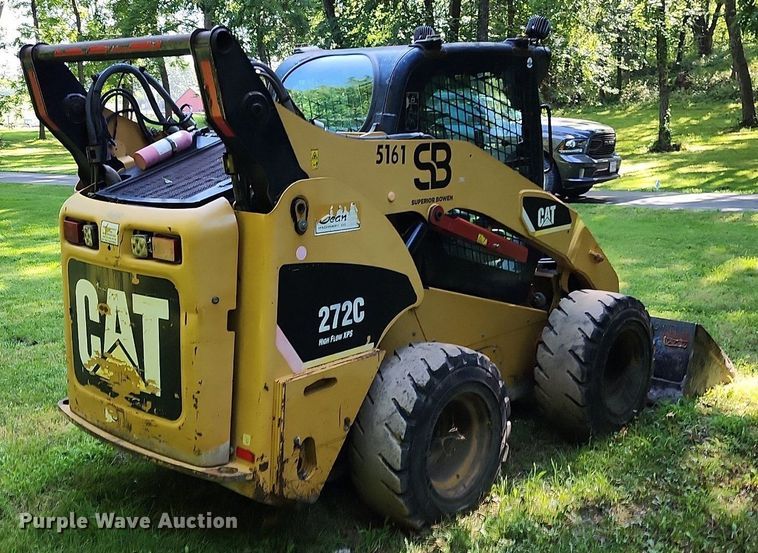 image for item MG9668 2008 Caterpillar 272C  skid steer loader