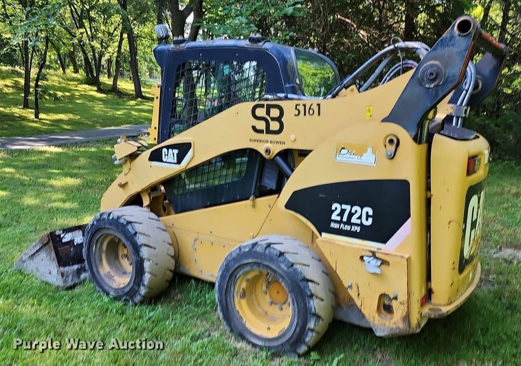 image for item MG9668 2008 Caterpillar 272C  skid steer loader