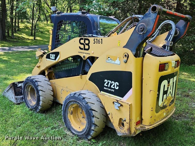 image for item MG9668 2008 Caterpillar 272C  skid steer loader