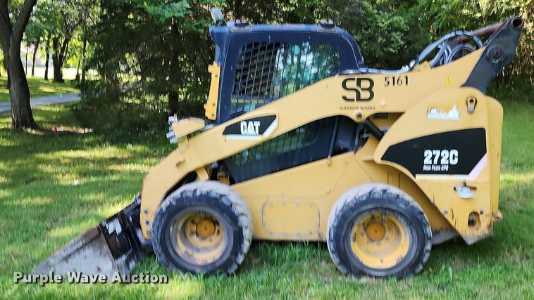 image for item MG9668 2008 Caterpillar 272C  skid steer loader