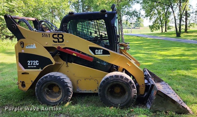 image for item MG9668 2008 Caterpillar 272C  skid steer loader