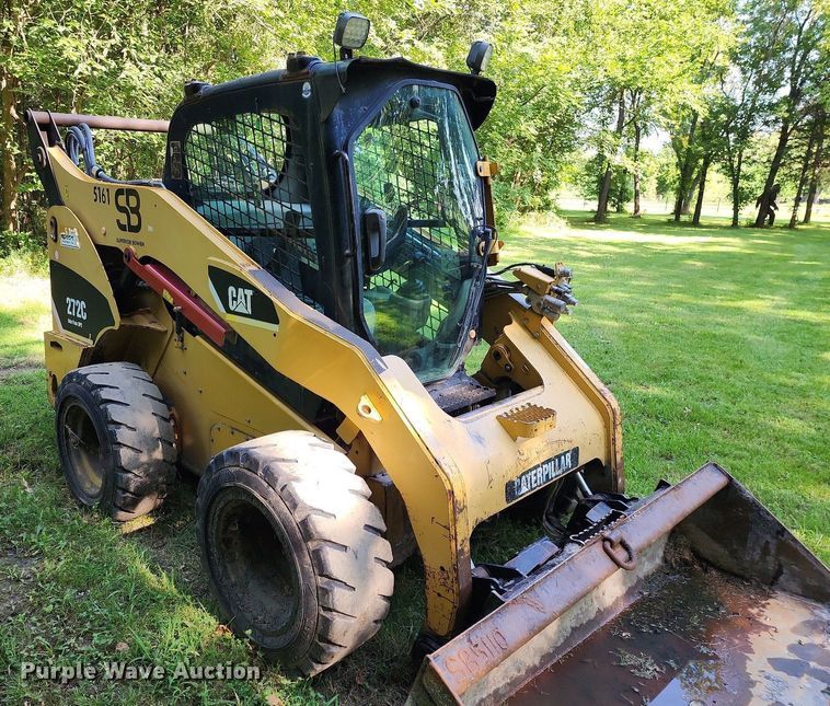 image for item MG9668 2008 Caterpillar 272C  skid steer loader