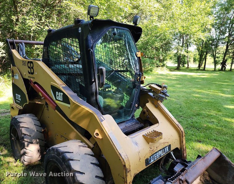 image for item MG9668 2008 Caterpillar 272C  skid steer loader