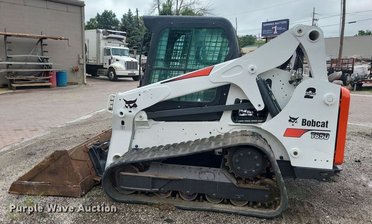 image for item MG9691 2016 Bobcat T650  tracked skid steer loader