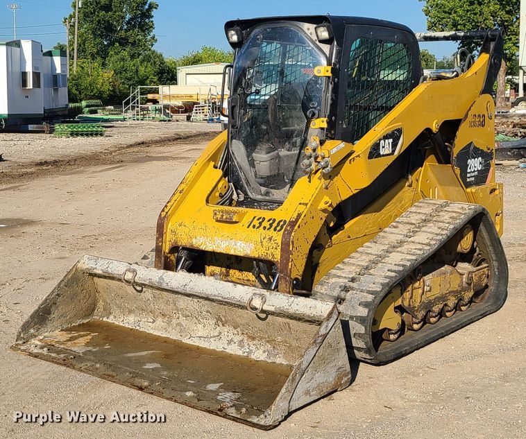 image for item MG9702 2013 Caterpillar 289C2  tracked skid steer loader