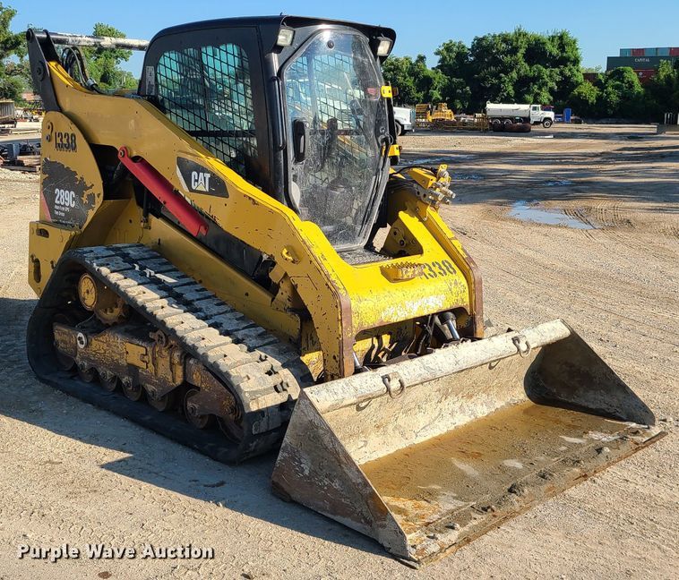image for item MG9702 2013 Caterpillar 289C2  tracked skid steer loader