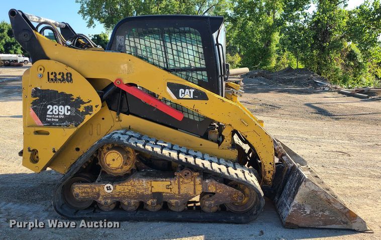 image for item MG9702 2013 Caterpillar 289C2  tracked skid steer loader