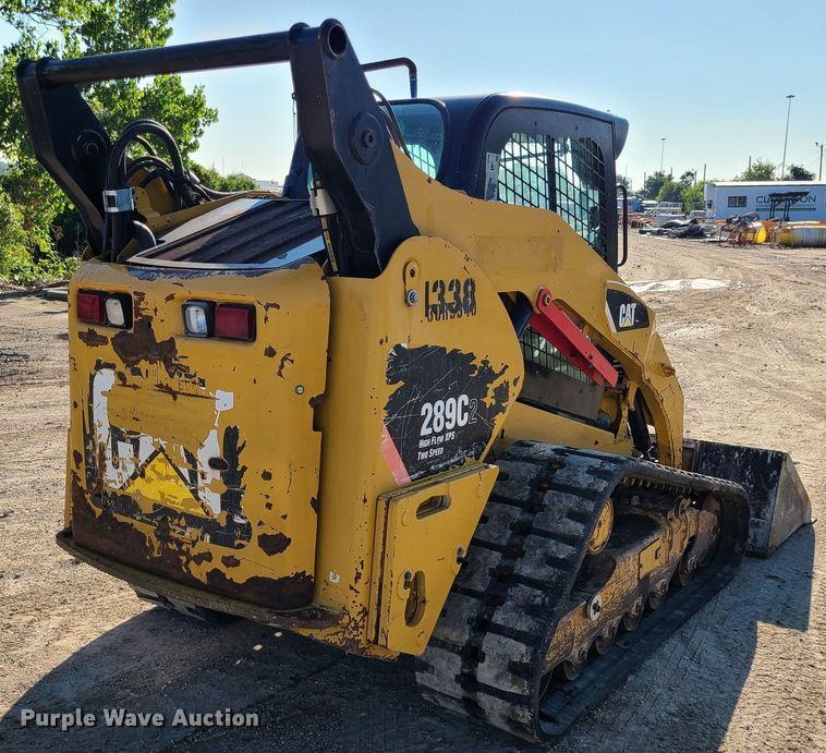 image for item MG9702 2013 Caterpillar 289C2  tracked skid steer loader