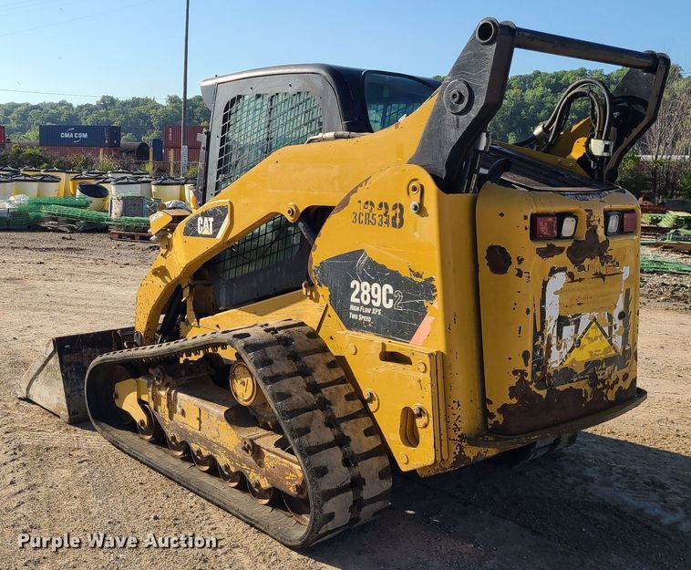 image for item MG9702 2013 Caterpillar 289C2  tracked skid steer loader
