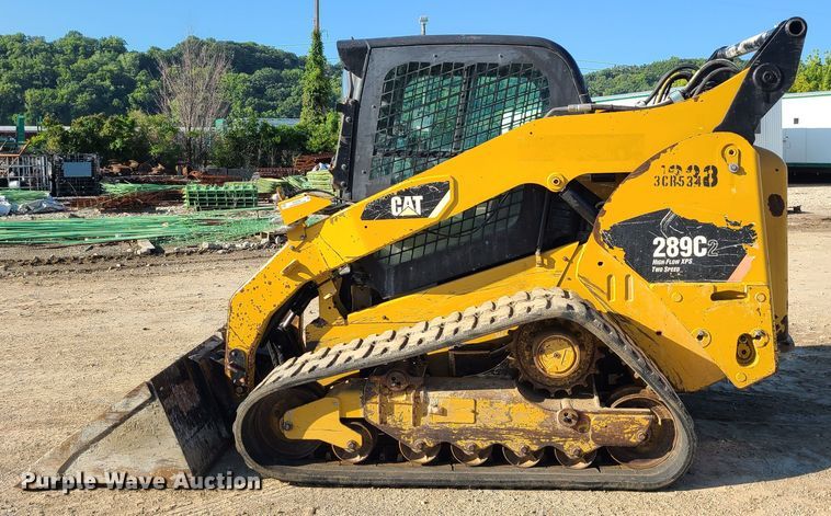 image for item MG9702 2013 Caterpillar 289C2  tracked skid steer loader