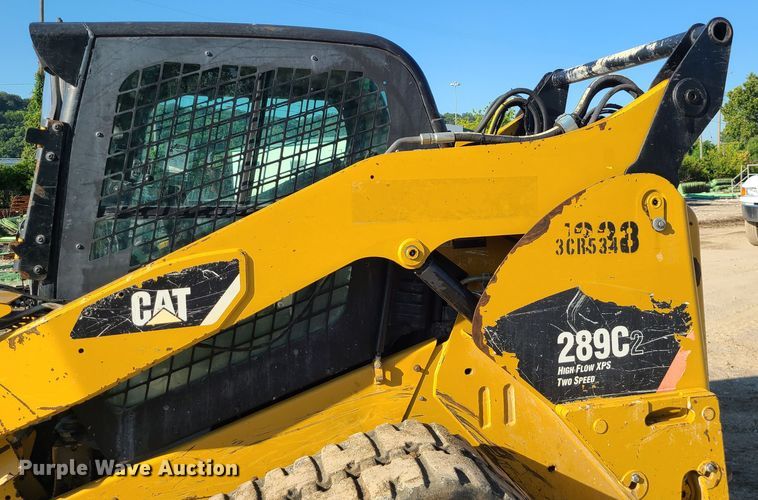 image for item MG9702 2013 Caterpillar 289C2  tracked skid steer loader