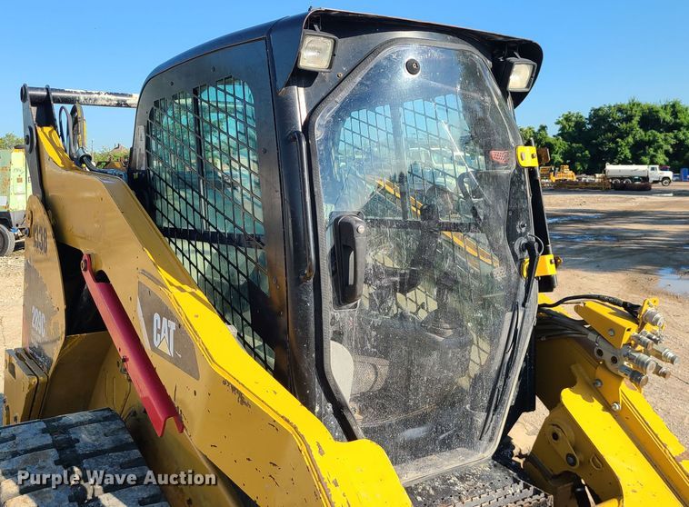 image for item MG9702 2013 Caterpillar 289C2  tracked skid steer loader