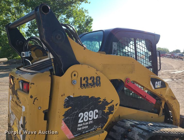 image for item MG9702 2013 Caterpillar 289C2  tracked skid steer loader
