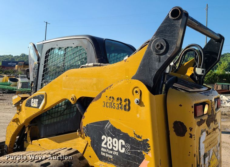 image for item MG9702 2013 Caterpillar 289C2  tracked skid steer loader