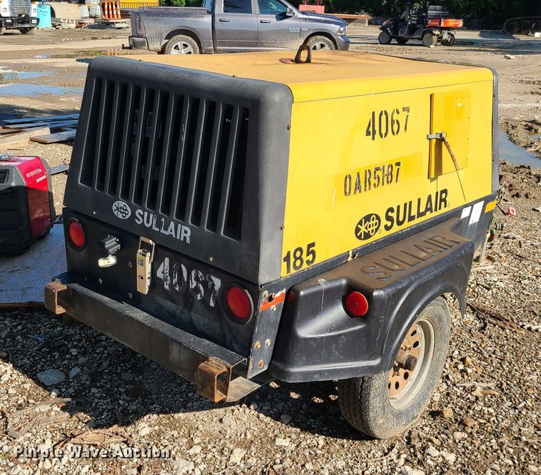 image for item MG9704 Sullair 185CA  air compressor