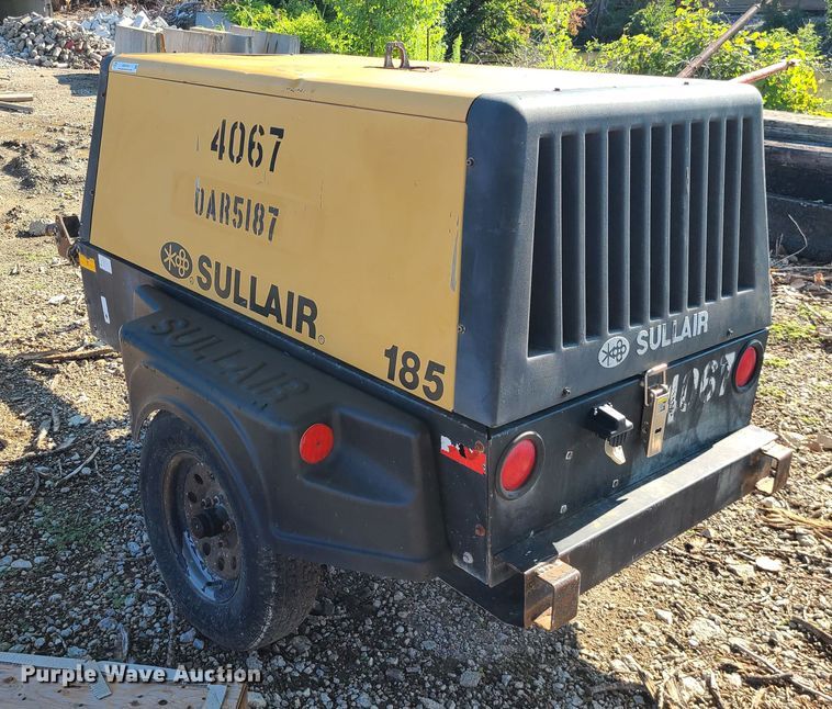 image for item MG9704 Sullair 185CA  air compressor