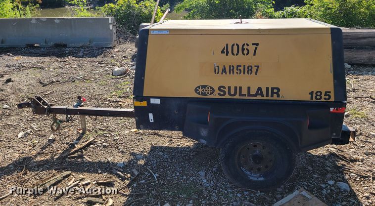 image for item MG9704 Sullair 185CA  air compressor
