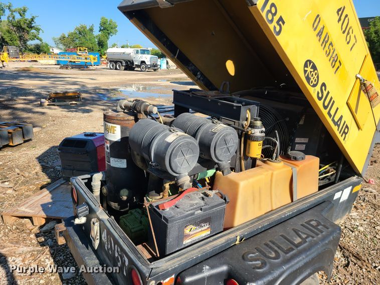 image for item MG9704 Sullair 185CA  air compressor