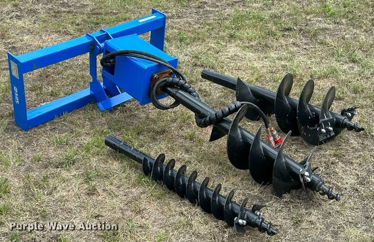 image for item ML9040 2023 Agrotk  skid steer auger