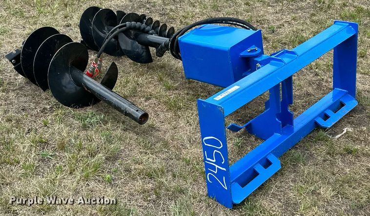 image for item ML9040 2023 Agrotk  skid steer auger