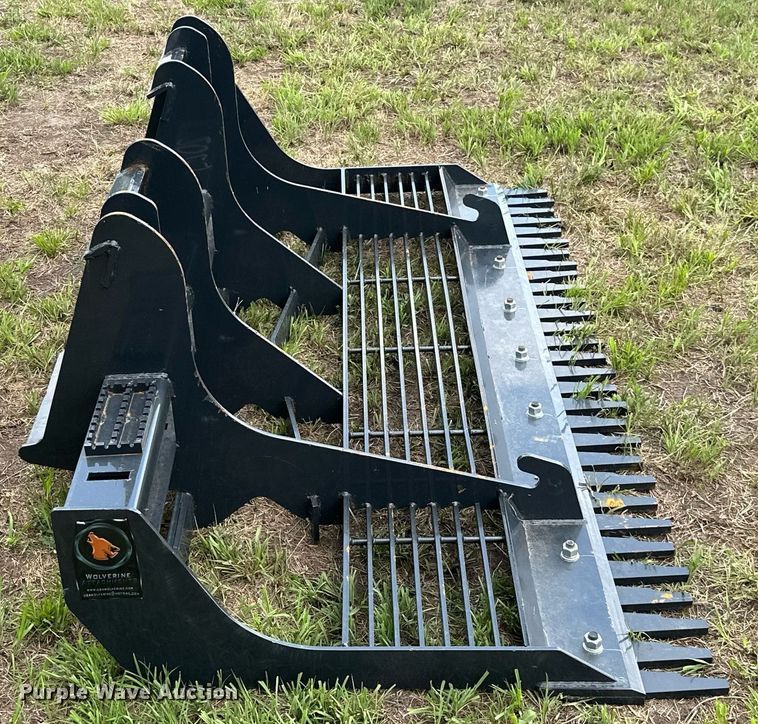 image for item ML9055 Wolverine Attachments  skid steer land leveler
