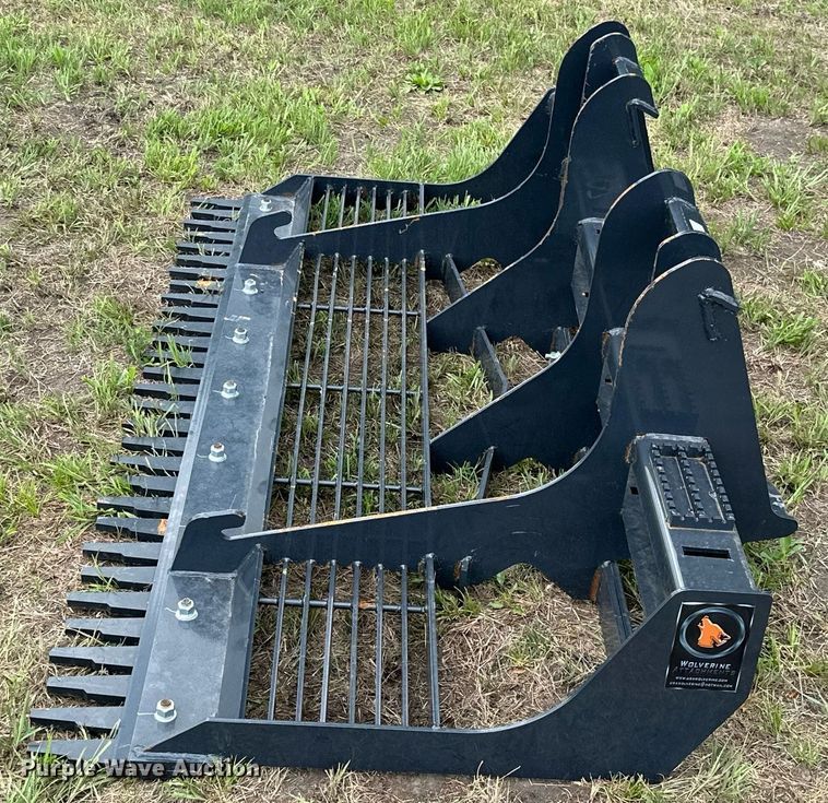 image for item ML9055 Wolverine Attachments  skid steer land leveler