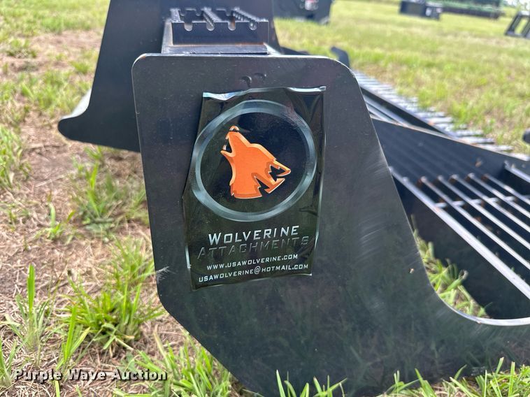 image for item ML9055 Wolverine Attachments  skid steer land leveler