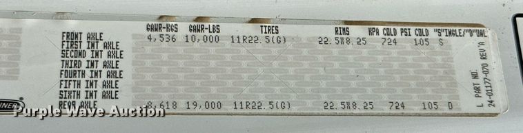 image for item ML9085 2007 Freightliner Business Class M2  fuel / lube truck