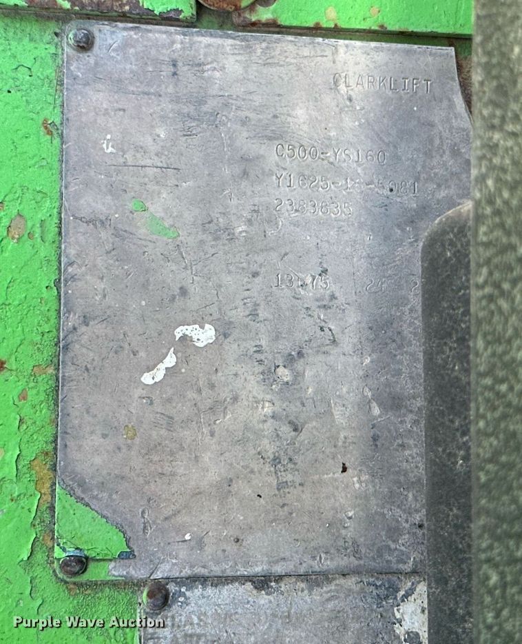 image for item ML9100 Clark C500  forklift