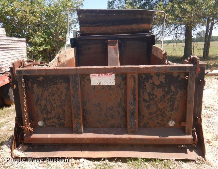 image for item ML9113 Davis  dump bed