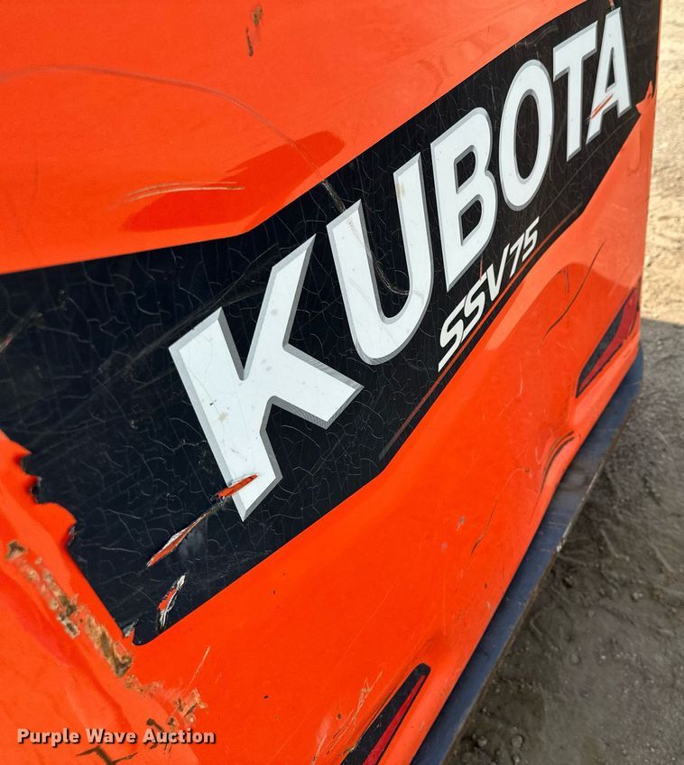image for item MQ9308 2016 Kubota SSV75  skid steer loader