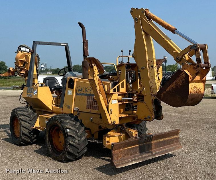 image for item MQ9309 1999 Case 860 Turbo  cable plow