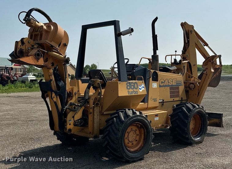 image for item MQ9309 1999 Case 860 Turbo  cable plow