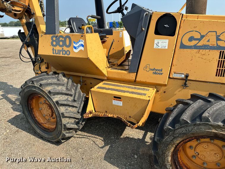 image for item MQ9309 1999 Case 860 Turbo  cable plow