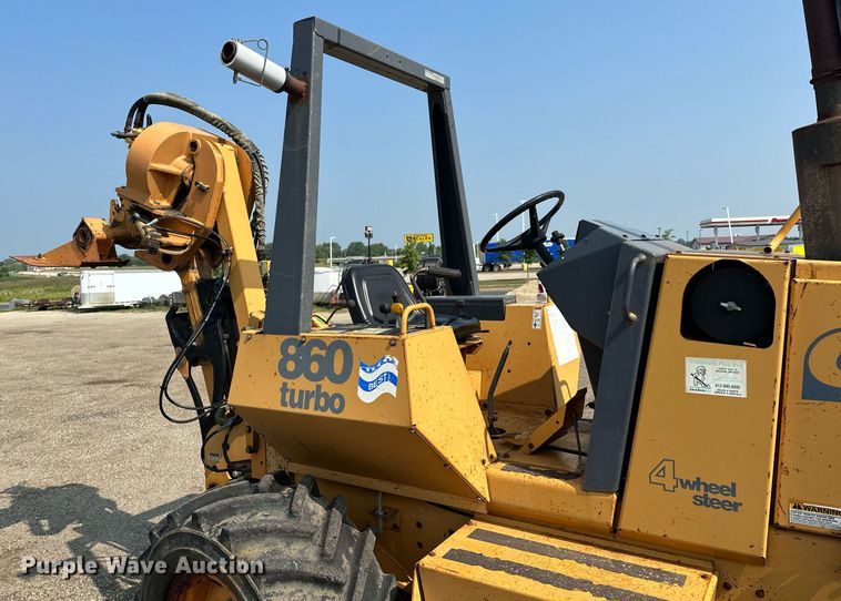 image for item MQ9309 1999 Case 860 Turbo  cable plow