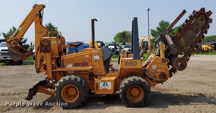 image for item MQ9310 2001 Case 660  trencher