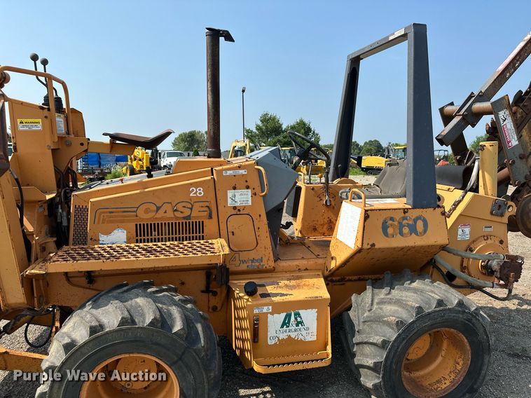 image for item MQ9310 2001 Case 660  trencher