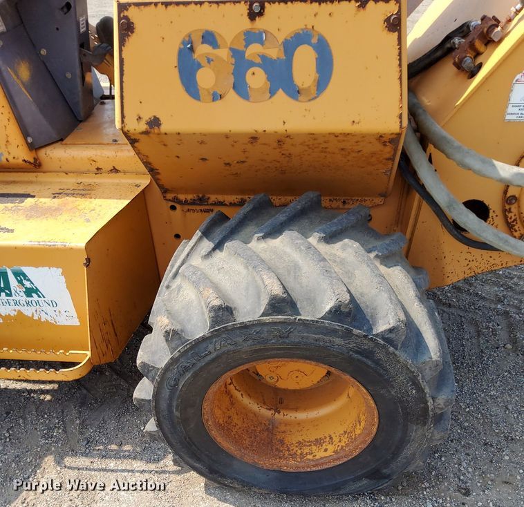 image for item MQ9310 2001 Case 660  trencher