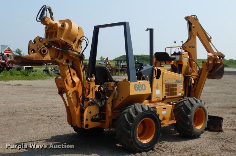 image for item MQ9312 1999 Case 660  cable plow