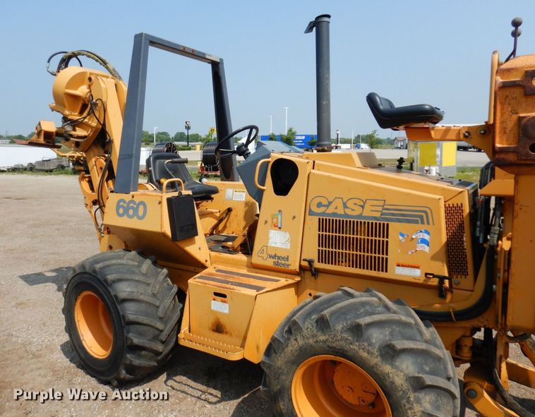 image for item MQ9312 1999 Case 660  cable plow