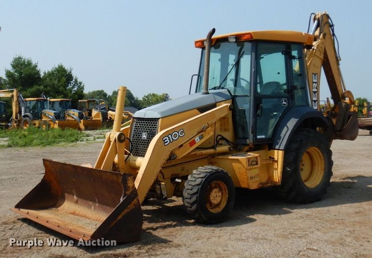 image for item MQ9313 2005 John Deere 310G  backhoe