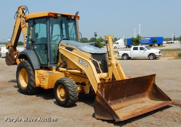 image for item MQ9313 2005 John Deere 310G  backhoe