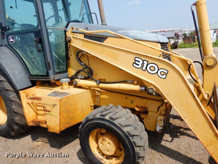 image for item MQ9313 2005 John Deere 310G  backhoe