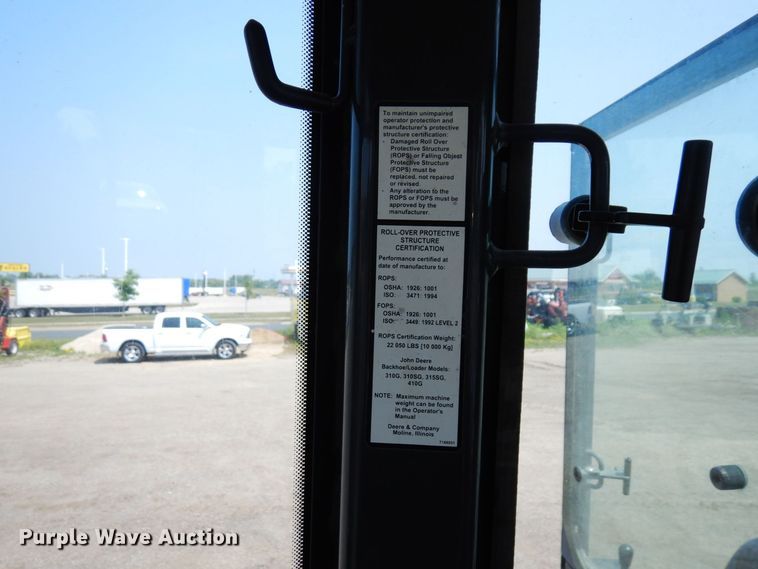 image for item MQ9313 2005 John Deere 310G  backhoe