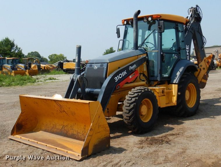 image for item MQ9314 2014 John Deere 310SK  backhoe