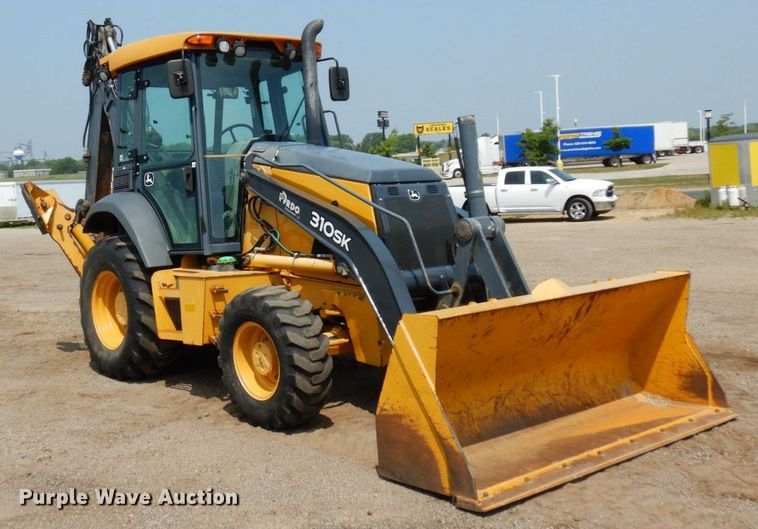 image for item MQ9314 2014 John Deere 310SK  backhoe