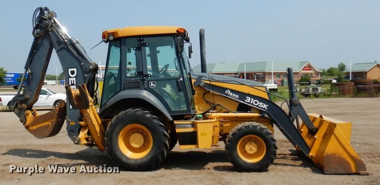 image for item MQ9314 2014 John Deere 310SK  backhoe