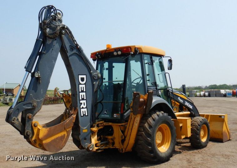 image for item MQ9314 2014 John Deere 310SK  backhoe