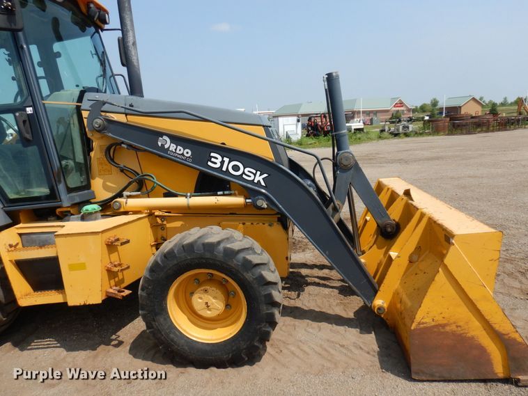 image for item MQ9314 2014 John Deere 310SK  backhoe