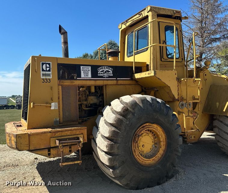 image for item MQ9317 1982 Caterpillar 980C wheel loader